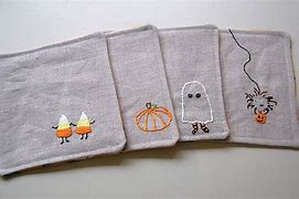 Image result for Halloween-themed Embroidery