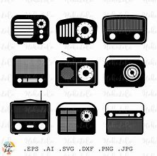 Image result for Old Time Radio SVG