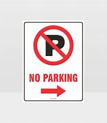 Image result for Parking Banner with Arrow