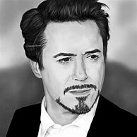 Image result for RDJ Portrait