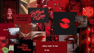 Image result for Red Evil Aesthetic