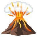 Image result for Volcano Emoji