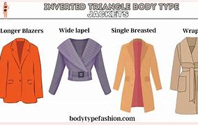 Image result for Trench Coat On Inverted Triangle Body