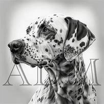 Image result for Dalmatian Sketch