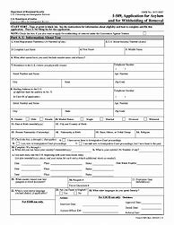 Image result for Form I 589 PDF