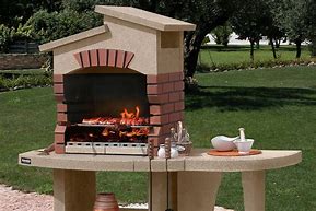 Image result for Brick BBQ Grill