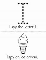 Image result for I Spy the Letter Print Out