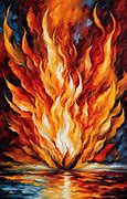 Image result for M Fire Art