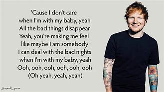 Image result for I Don't Care Ed Sheeran