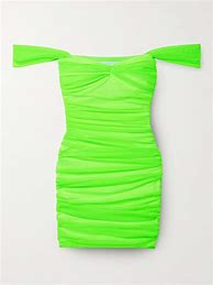 Image result for Neon Dress in Black Coor People