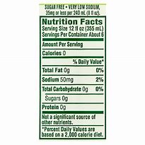 Image result for Mountain Dew Nutrition Facts Label