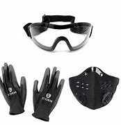 Image result for PPE Gown Gloves Mask