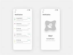 Image result for Notification Page UI