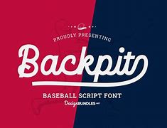 Image result for 70s Baseball Script Font