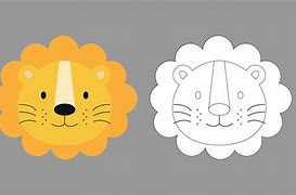 Image result for Cute Lion Head