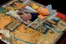 Image result for Mixed Media Scrapbook Layouts