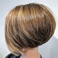 Image result for Short Graduated Bob with Bangs