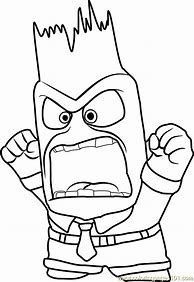 Image result for Inside Out Anger Colouring