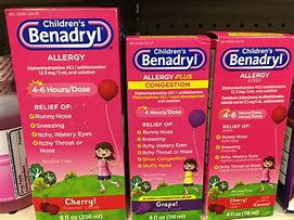 Image result for Diphenhydramine Benadryl