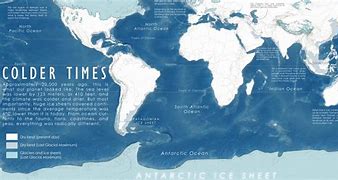 Image result for Ice Age Coastline Map