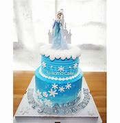 Image result for Ombre Blue Elsa Cake