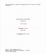 Image result for Drama Title Page