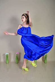 Image result for Satin Summer Dress