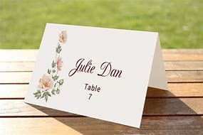 Image result for Place Cards for Table Seating Template