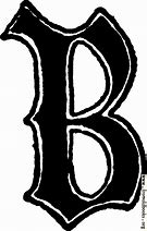 Image result for Classic Letter B