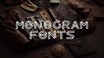 Image result for Most Popular Monogram Fonts