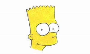 Image result for Bart Simpson Face