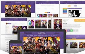 Image result for Template Web Anime