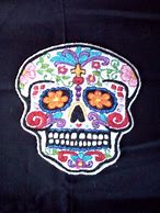 Image result for Embroidered Skull Patches