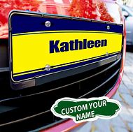 Image result for Personalized License Plate Names