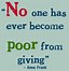 Image result for Charity Sayings