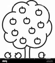 Image result for Fruit Tree Outline Printable