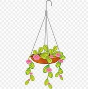 Image result for Hanging Flower Basket Clip Art