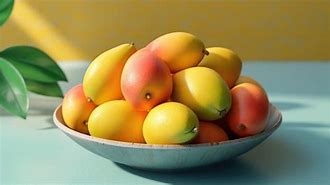 Image result for Mango Fruit Plate Arranged as a Sunflower