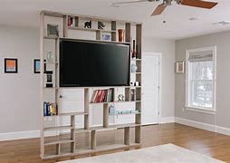 Image result for TV as Room Divider