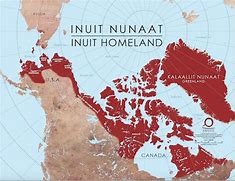 Image result for Inuit Native American Map