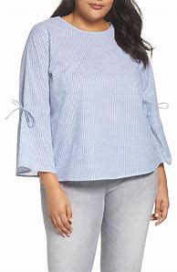 Image result for Striped Blouses Shirts