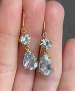 Image result for Blue Topaz Earrings