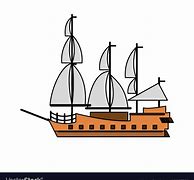 Image result for Old Ship Vector