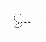 Image result for Sara Name Signature