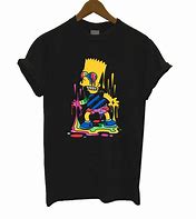 Image result for Bart Simpson T-Shirt