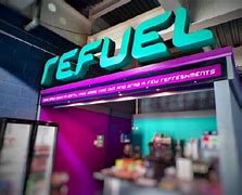 Image result for Refresh and Refuel Cafe