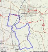 Image result for Cycle Routes Northumberland Map