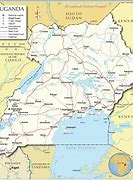 Image result for Uganda Country Map