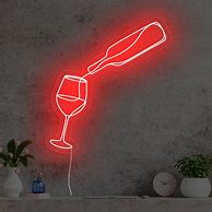 Image result for Red Neon Sign Design