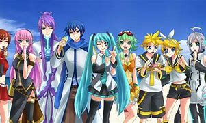 Image result for Vocaloid Concept Art